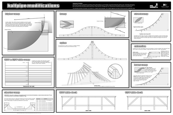 Skateboard Ramp Blueprints Plans Diy Free Download Platform Bed