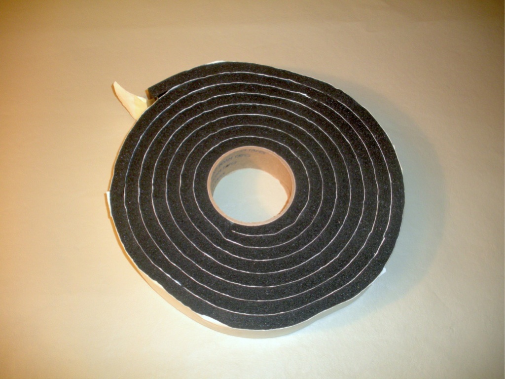 NEW .5 Thick 1.5 wide 15 Sound Insulation Foam Tape  